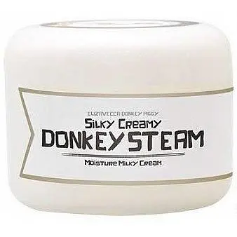 Зволожуючий легкий крем 100 мл Elizavecca Silky Creamy Donkey Steam Moisture Milky Cream - фото 2