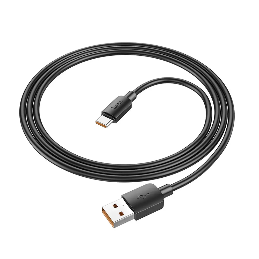 Кабель швидкісний Hoco X96 USB to Type-C 100w 1m чорний - фото 2
