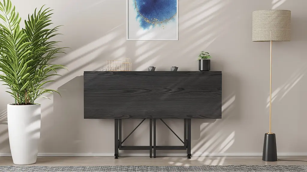 Стіл-книга трансформер Спайдер Ferrum-decor 750x1150x880 Чорний метал ДСП Сосна Кембра 16 мм (FRD-105090) - фото 8