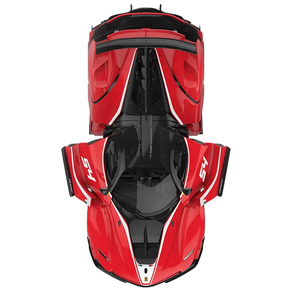 Машинка-конструктор Rastar Ferrari 1:18. Червоний - фото 10