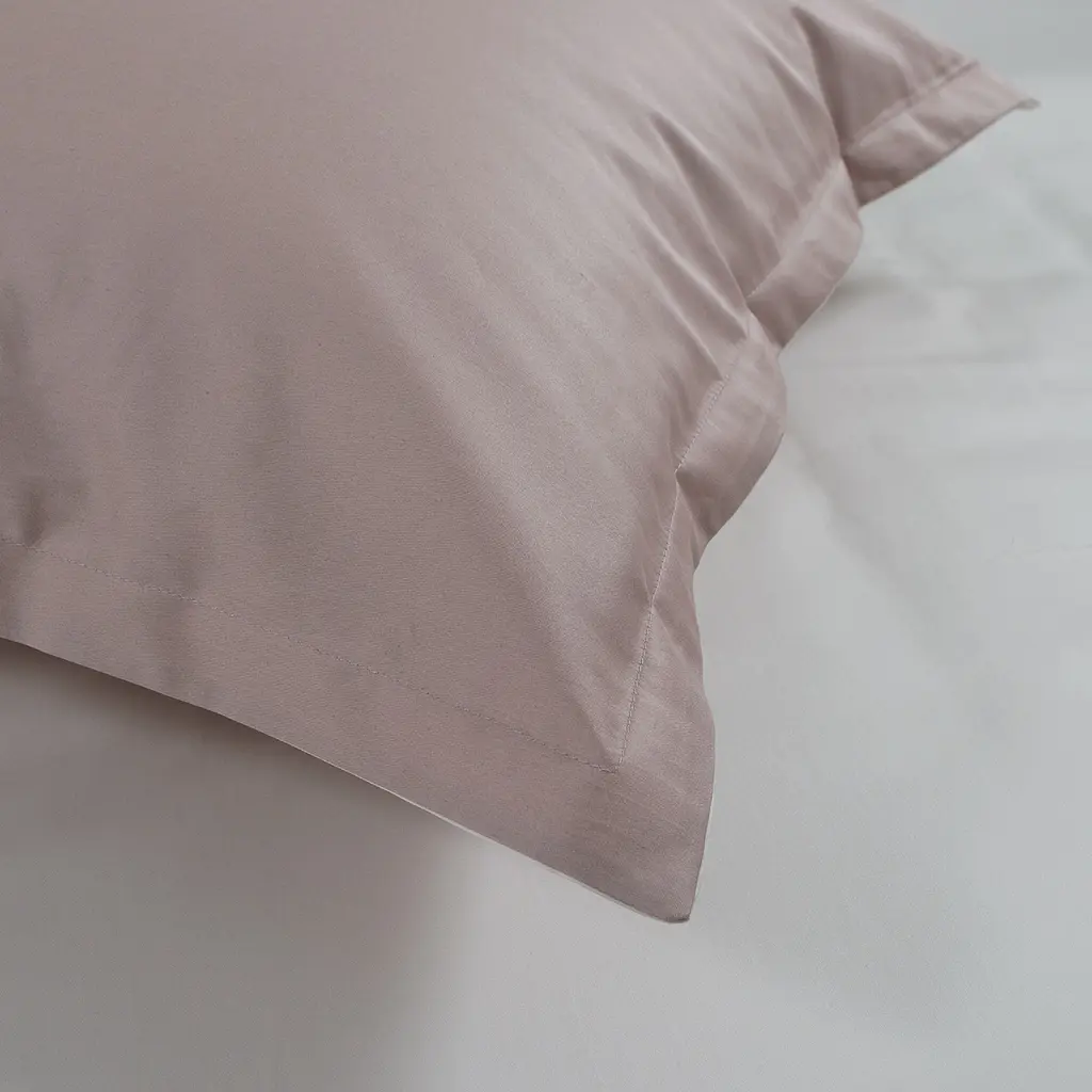 Наволочки с ушками сатин premium 300ТС Lotus Home - Florida пудра 50x70+2,5 (2 шт) - фото 2