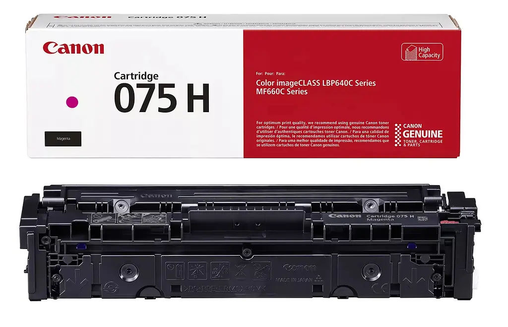 Canon Картридж Canon 075H MF664Cdw/MF667Cdw/LBP646Cdw/LBP647Cdw Magenta (2500 стор.) - фото 2