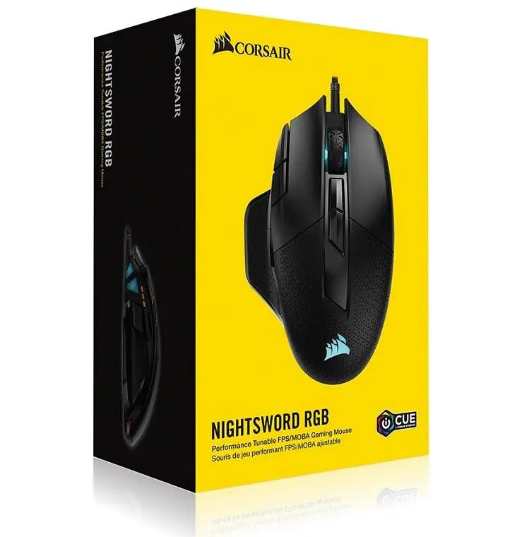Мышь Corsair Nightsword RGB (CH-9306011-EU) [74348] - фото 9