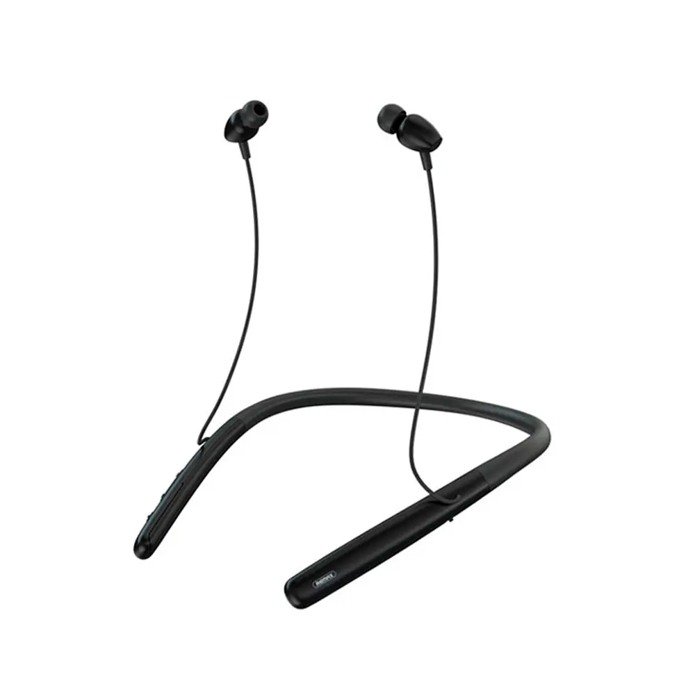 Bluetooth стерео гарнітура Remax RB-S16 вакуумні Black - фото 2