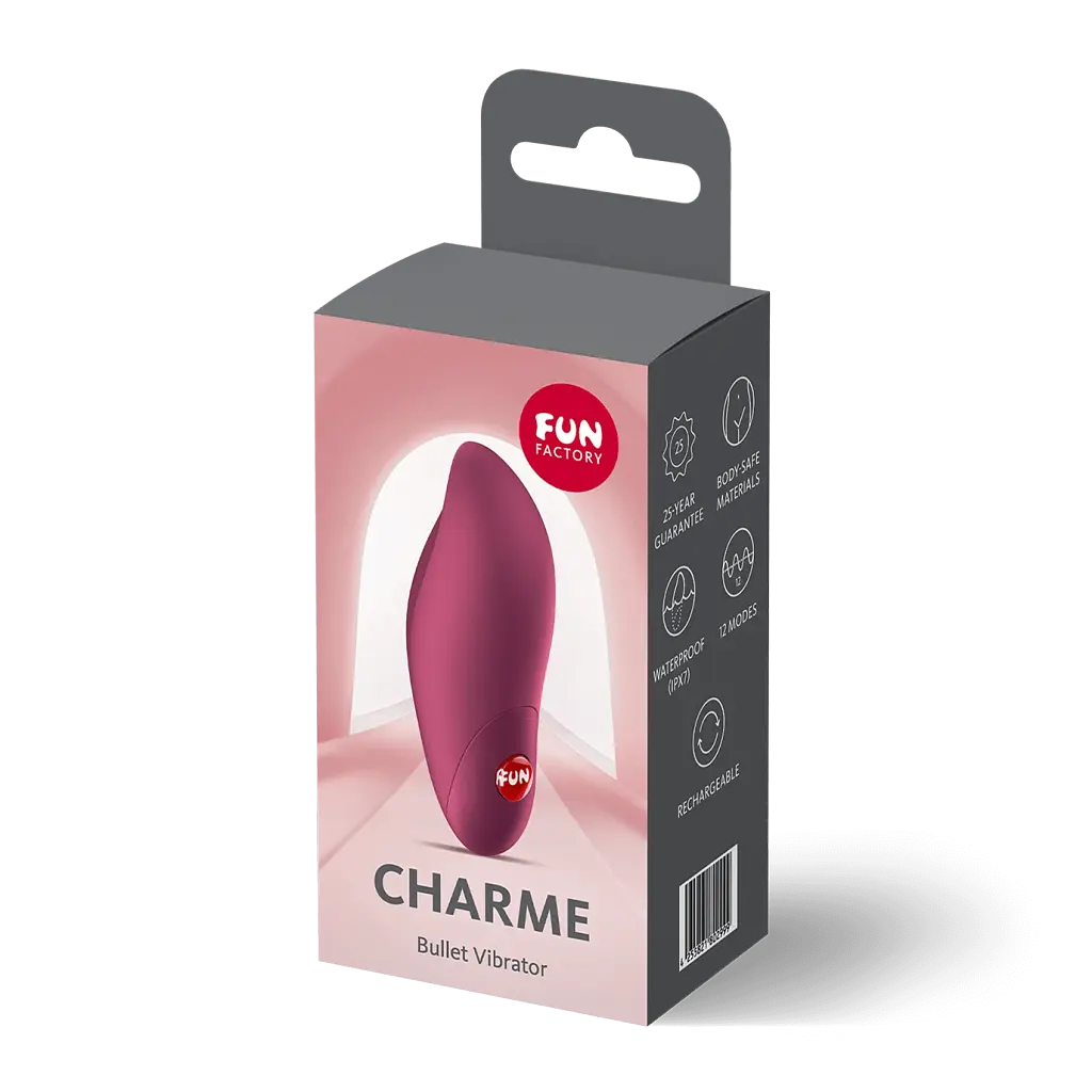 Вібратор Fun Factory Charme Wine Red - фото 7