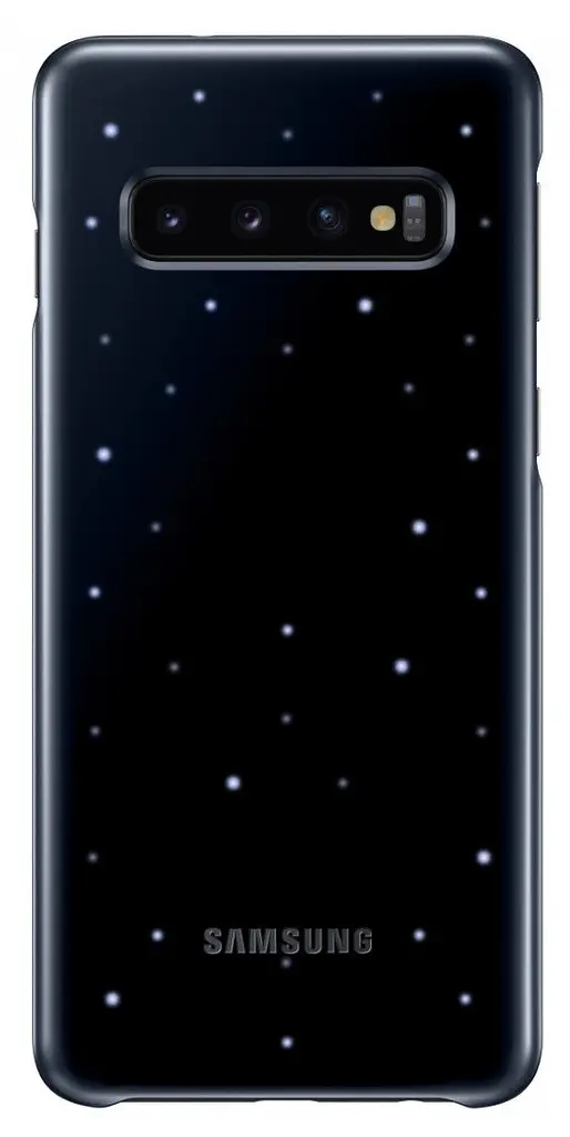 Чохол протиударний LED Cover EF-KG973 для Samsung Galaxy S10 (6.1") Black