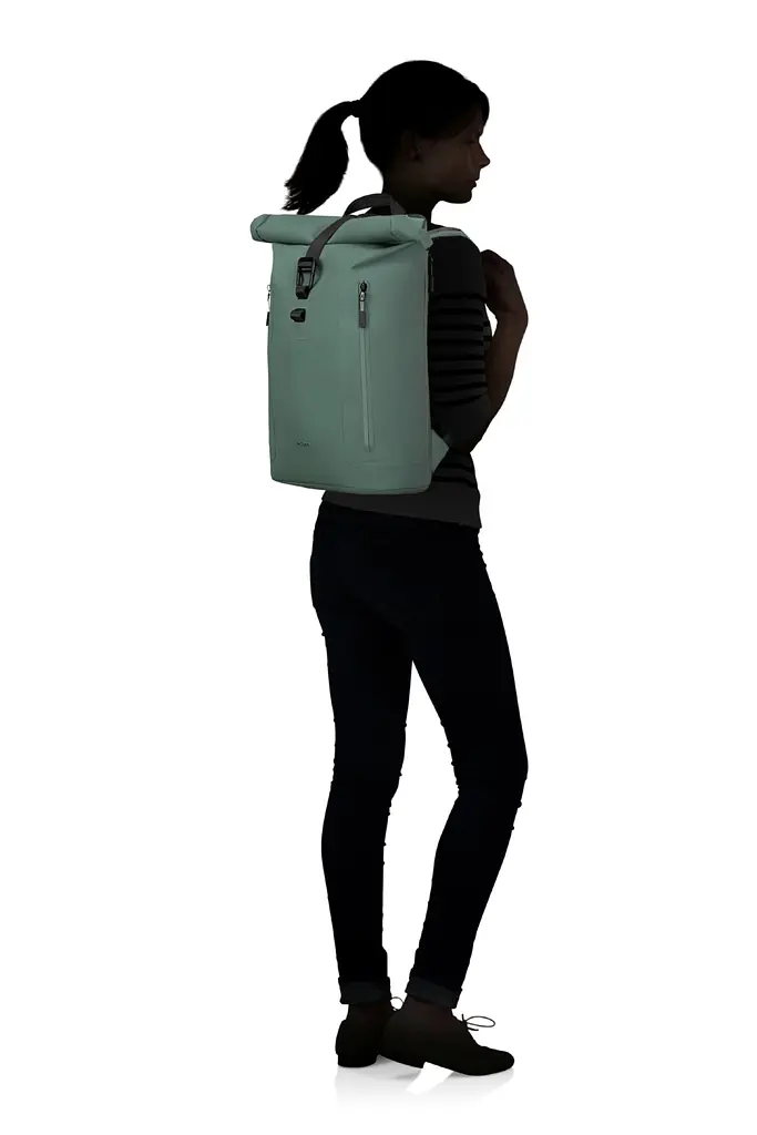 Рюкзак 14,1" Samsonite COATIFY BIZ GREEN 39x28x12 KP5*04002 - фото 3