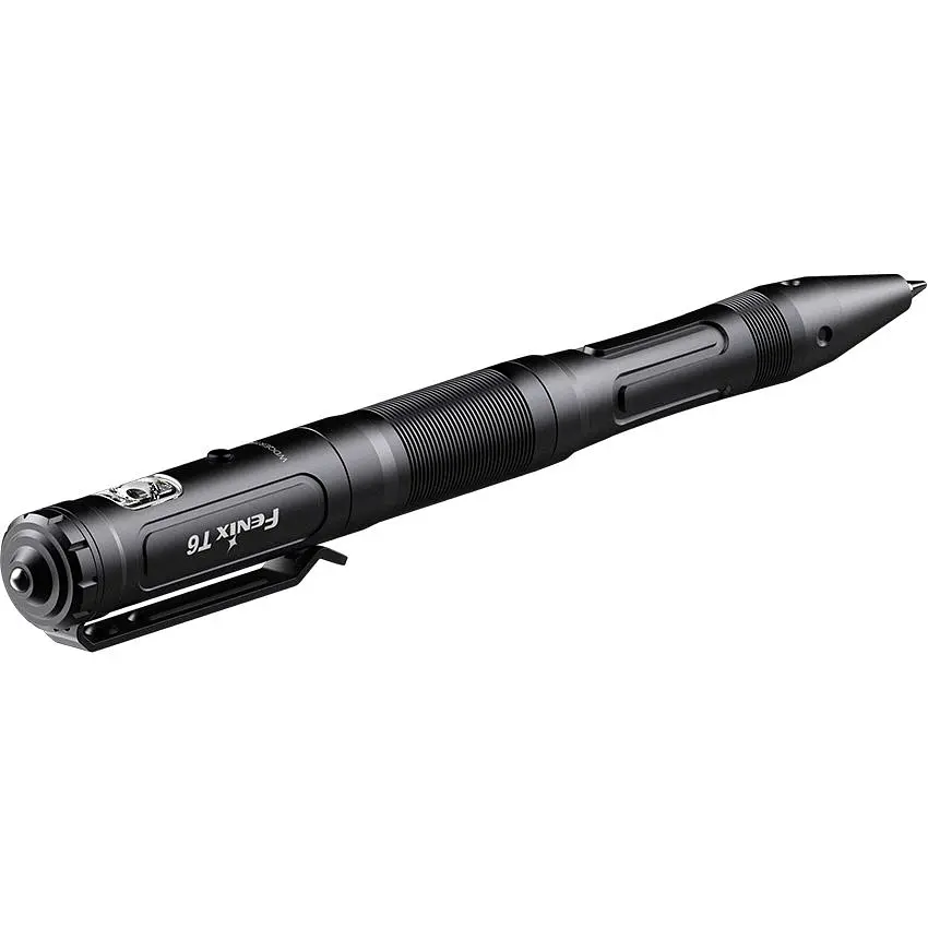 Fenix ​​T6 тактическая ручка с фонариком черная - фото 3