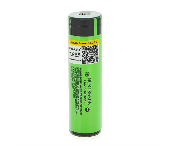 Акумулятор 18650 Li-Ion 3400 мАг (3200-3400 мАг) 3.7V (2.75-4.2V) із захистом LiitoKala Lii-34BPCB 1 шт