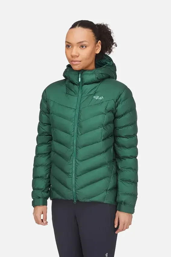 Куртка Rab Nebula Pro Jacket Women 12 Темно-зелений - фото 4