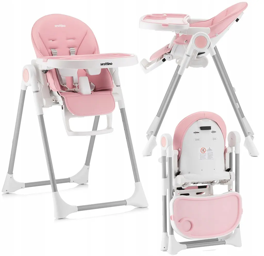 Стульчик для кормления Sesttino Nui Pink - фото 2