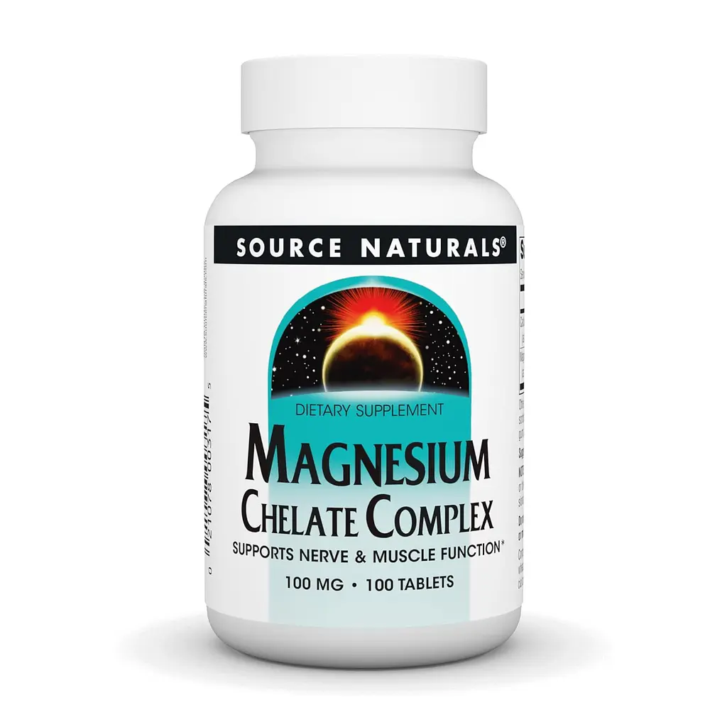 Комплекс Хелату Магнію Magnesium Chelate Complex 100 мг - 100 таб