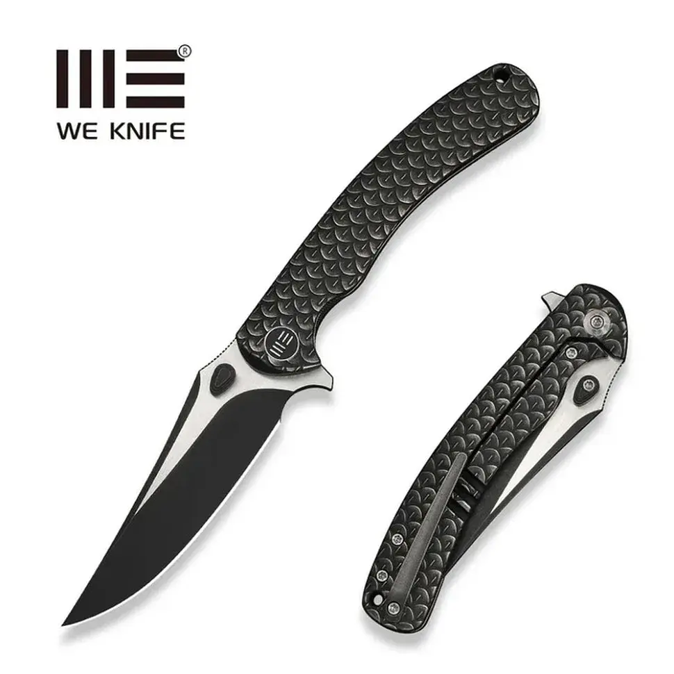 Ніж складаний туристичний Weknife Dracarys, (9.1 см) Böhler M390 / титан 6AL4V чорний - фото 10