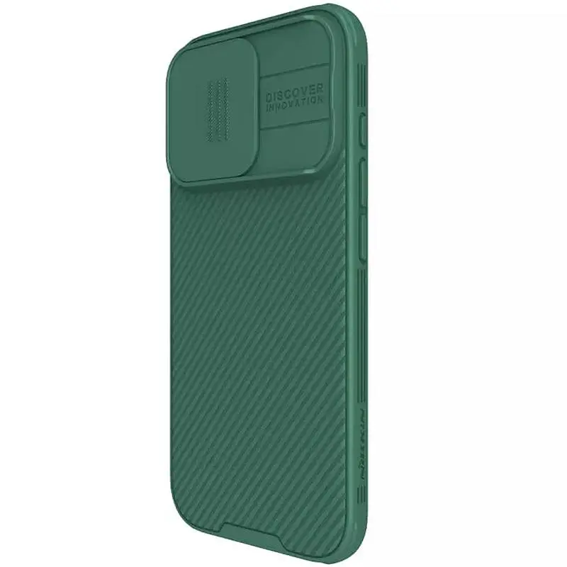 Карбонова накладка Nillkin CamShield Pro для Apple iPhone 16 Pro Max (6.9) Deep Green - фото 2