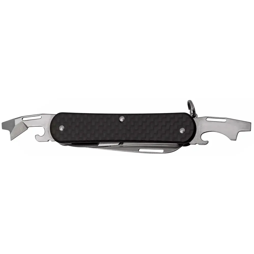 Ніж багатофункціональний Fox Vulpis CF Black. 4 інструменти - фото 4