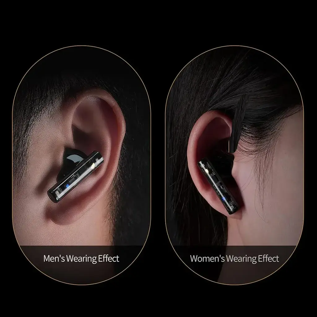 Бездротові Bluetooth навушники KZ Carol з активним шумозаглушенням чорні - фото 6