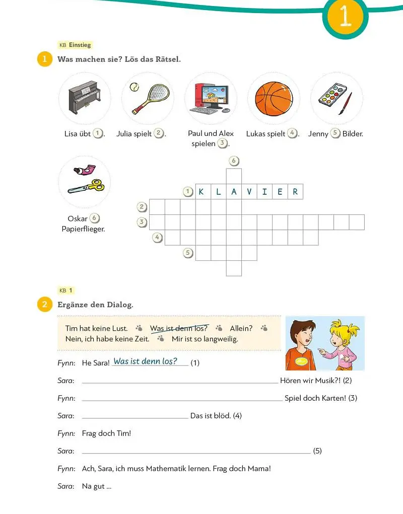Paul, Lisa & Co PLUS A1.2 Arbeitsbuch plus interaktive Version Deutsch für Kinder Deutsch als Fremdsprache - Моніка Боверманн - фото 2