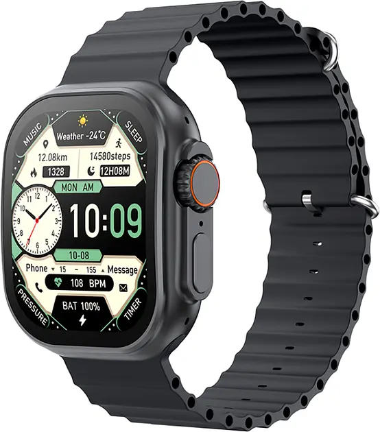 Смарт-годинник ULTRA 1-1 Smart Watch 49 мм зелений - фото 3