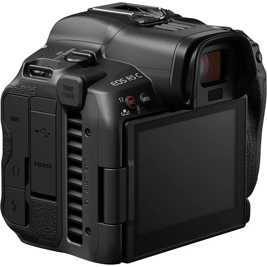 Бездзеркальний фотоапарат Canon EOS R5 C Body Black (5077C003AA) [133038] - фото 5