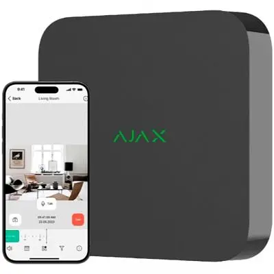 Реєстратор для відеоспостереження Ajax (NVR_8 black) - фото 4
