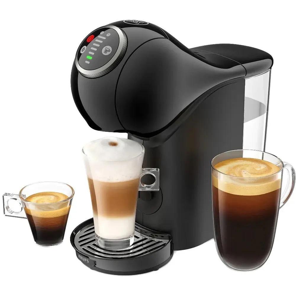 Капсульная кофемашина эспрессо KRUPS GENIO S PLUS KP340810 Черный UA - фото 6