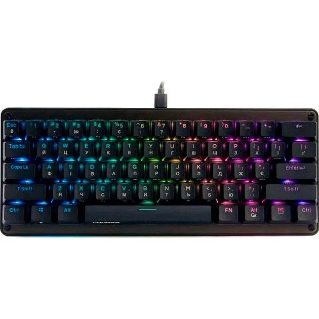 Клавіатура Cougar PURI MINI RGB Червоний Switch (CGR-WM1MI-PRMR)