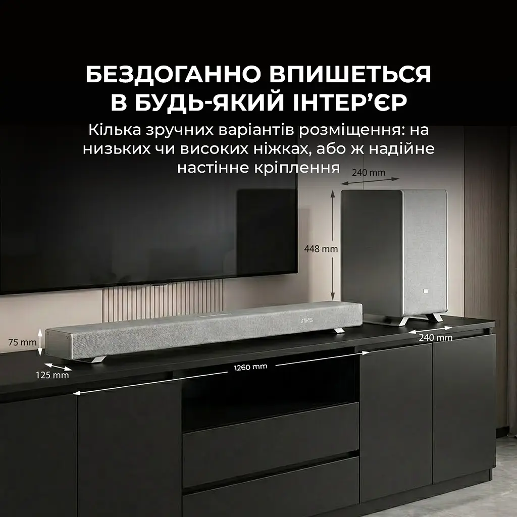 Саундбар Sharp HT-SBW55121(SL) - фото 6