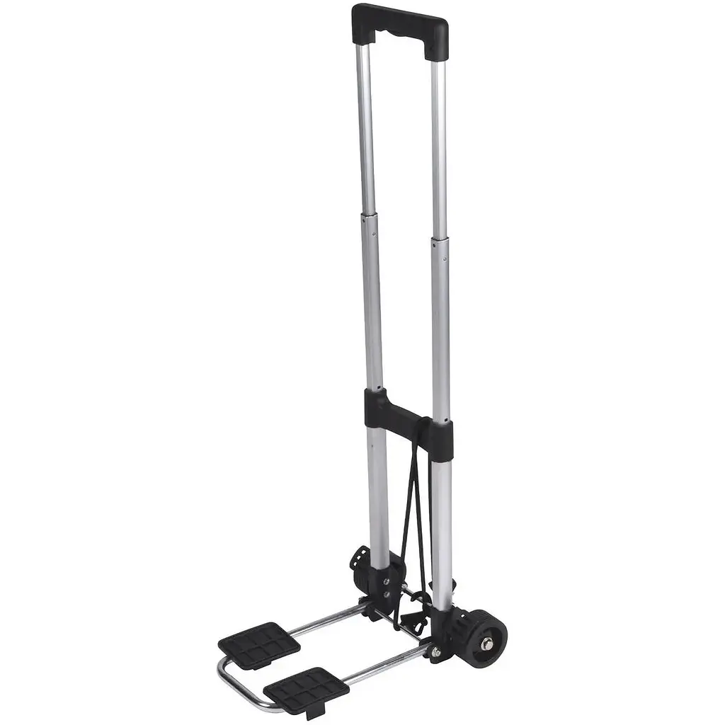 Візок господарський Bo-Camp Trolley Compact Foldable 25 kg ручний Silver - фото 2