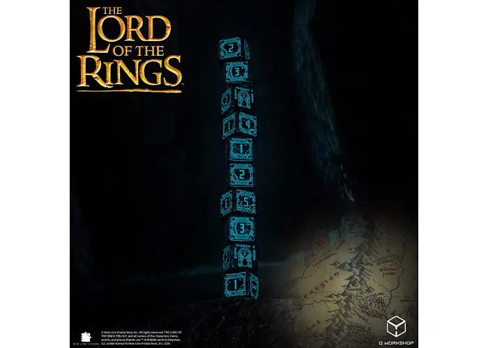 Набір кубиків The Lord of the Rings: Moria 10xD6 Dice Set (LOTR/190166/MOA/B) - фото 6