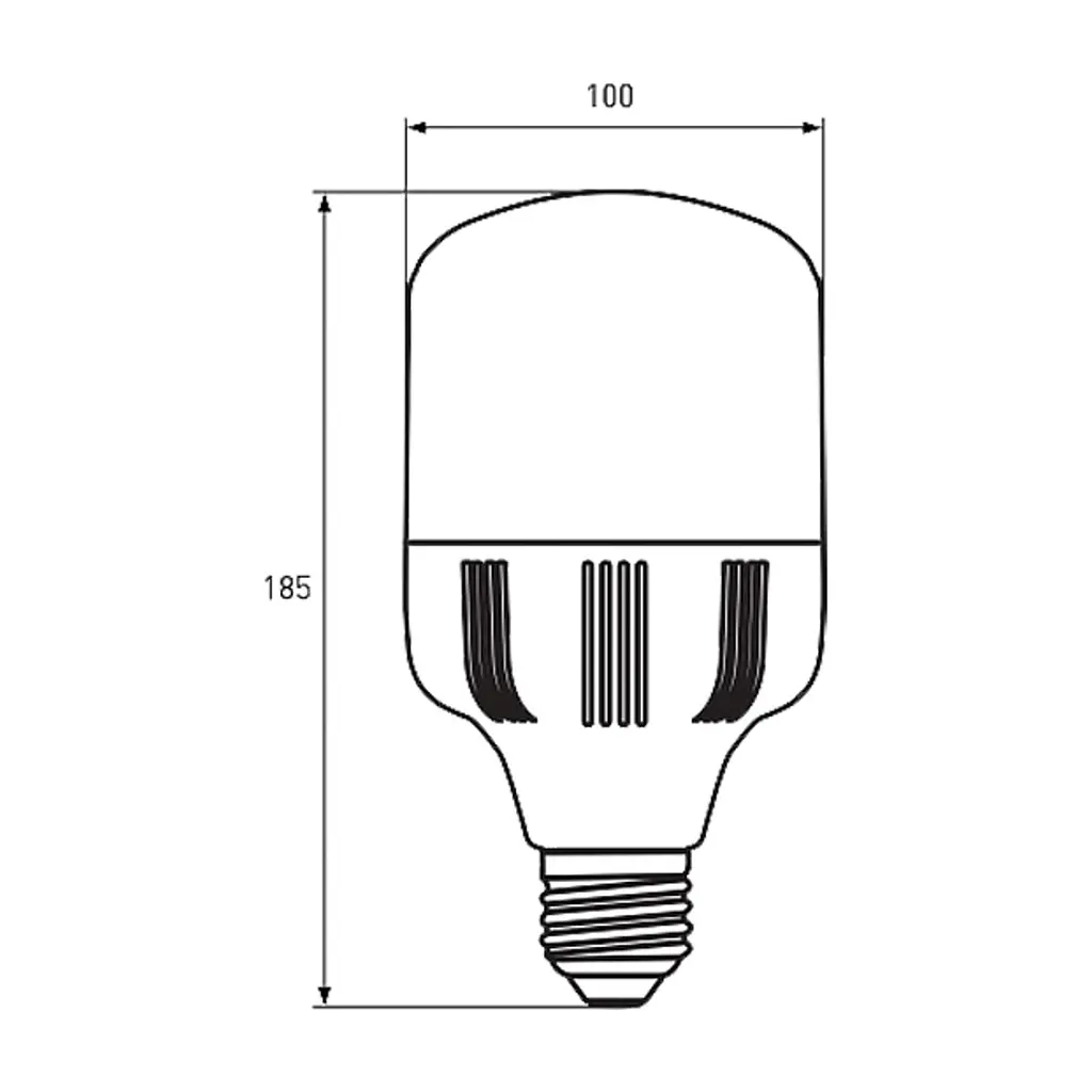 Лампочка Eurolamp E27 (LED-HP-30274) - фото 4