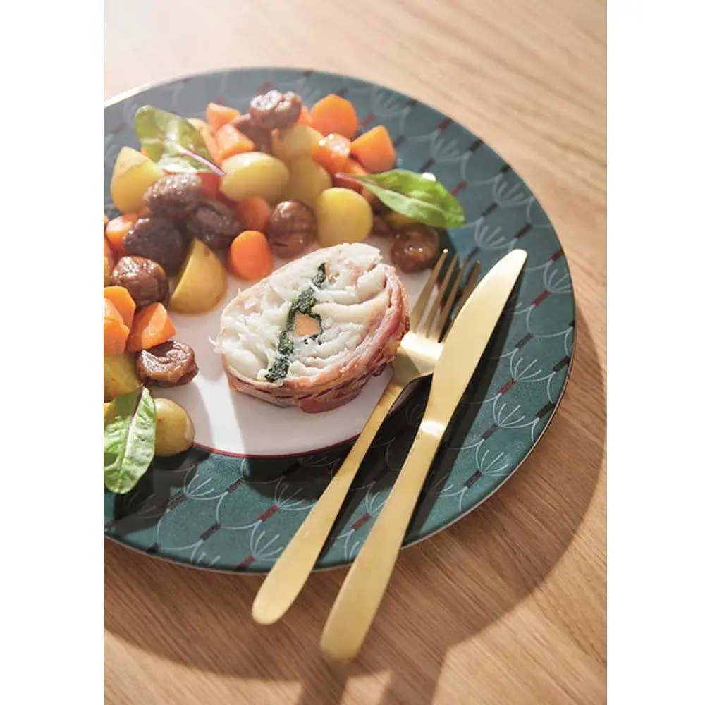 Тарілка десертна Luminarc Zadig Blue 22 см (P0369) - фото 2