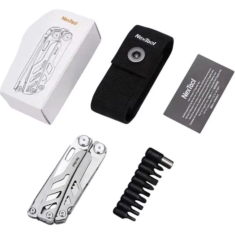 Багатофункціональний інструмент Nextool Flagship Max NE20310A Silver - фото 4