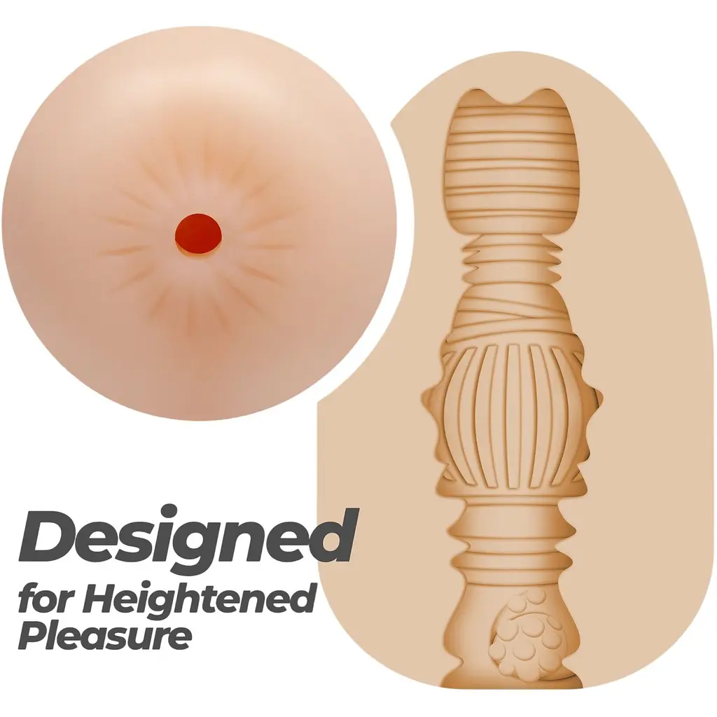 Інтимний мастурбатор Crushious Ezy Egg Anal 8.7 х 5.6 см - фото 8