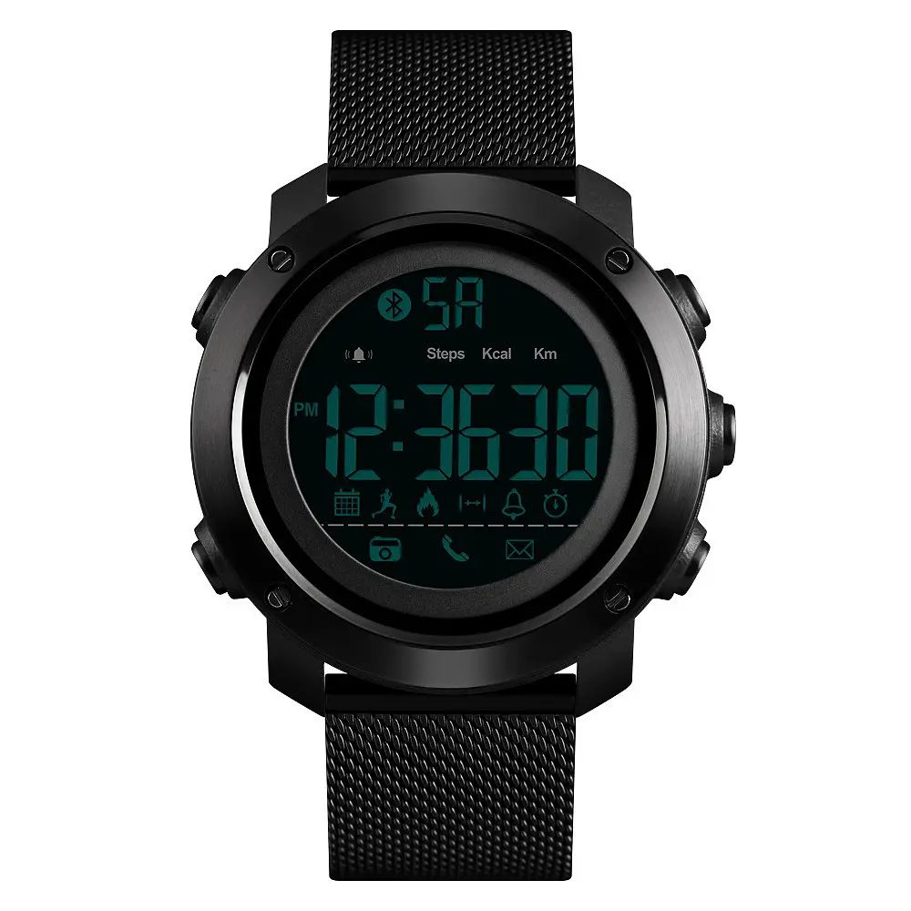 Спортивний годинник Skmei Smart 1462 Revolution смарт-годинник Чорний - фото 8