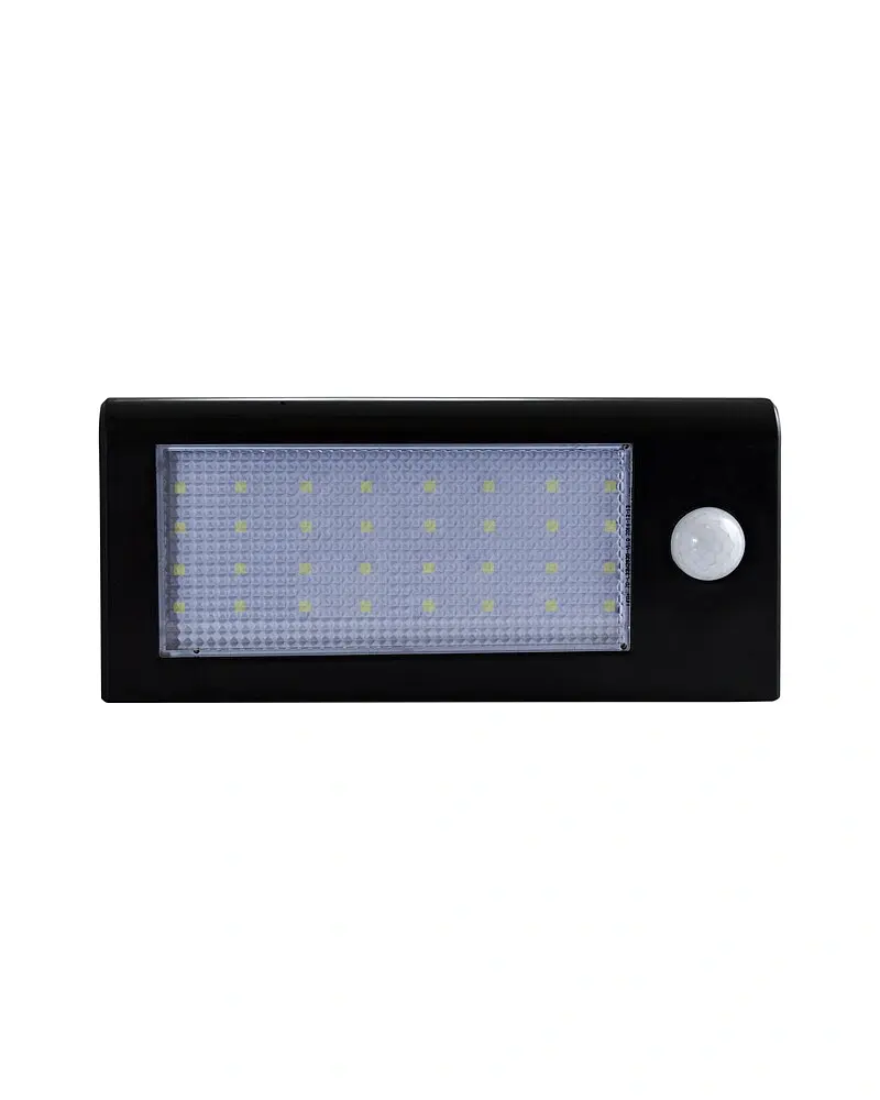 Уличный светильник на солнечной батарее Goldlux 307637 Box LED 1x5,5W 6400K 400Lm IP44 черный - фото 3