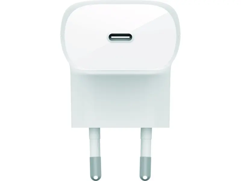 Мережевий зарядний пристрій Belkin Home Charger 30 W PD PPS USB-C - Lightning (WCA005VF1MWH-B5) - фото 2