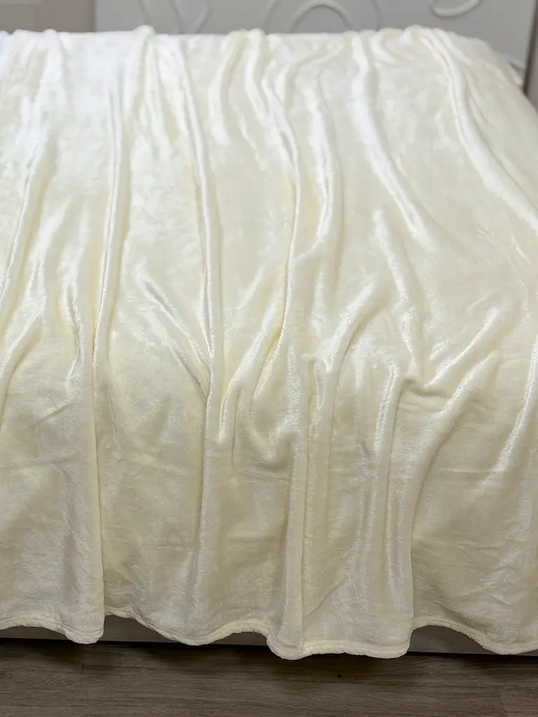 Плед Ecotton 220х240 см Well Soft світло-молочний (11-9608 Coconut milk) (24925) - фото 3