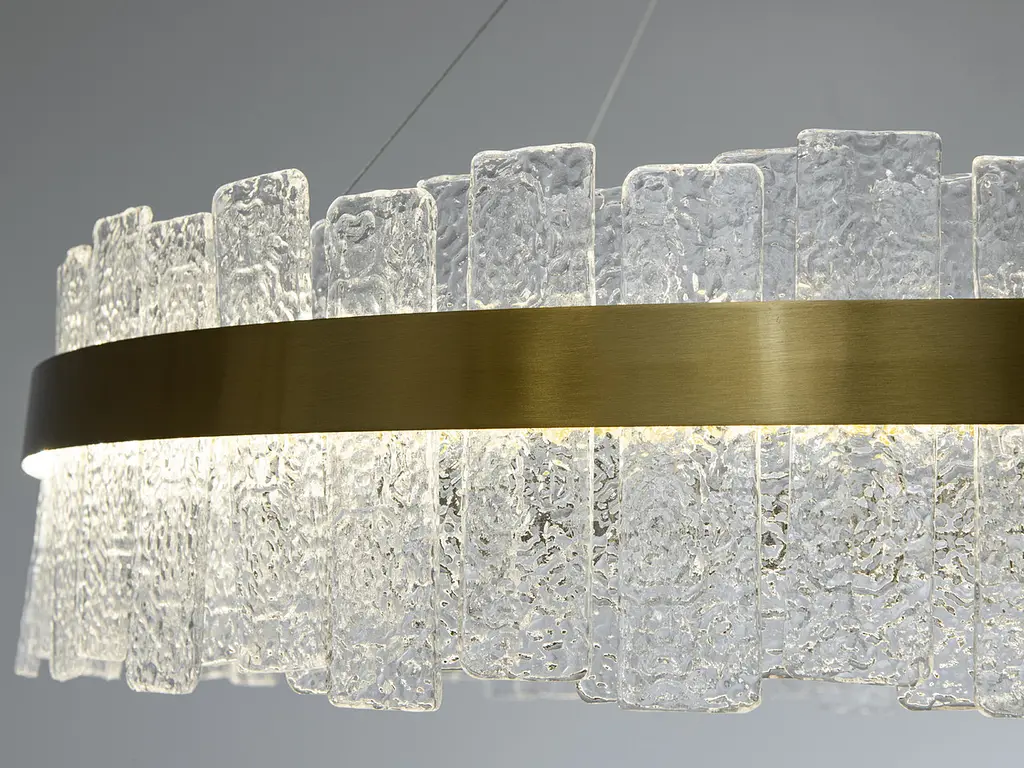 Люстра стельова LED Diasha 817/800BR 190W, 10450 лм, бронзова, класичний стиль для вітальні - фото 5