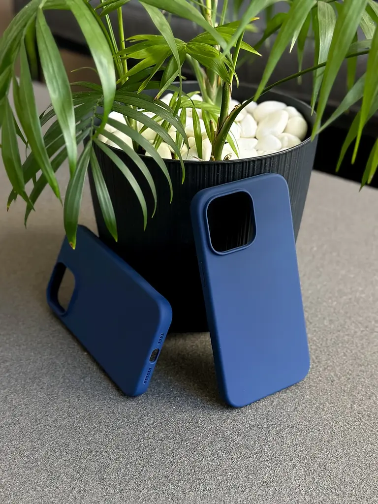 Чохол MAKE Apple iPhone 15 Pro Max Silicone Navy Blue - фото 3