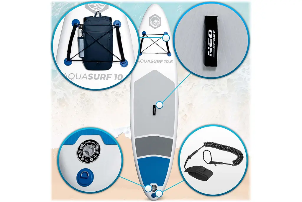 Надувна SUP дошка Neo-Sport Aquasurf 320 см (170200) - фото 6
