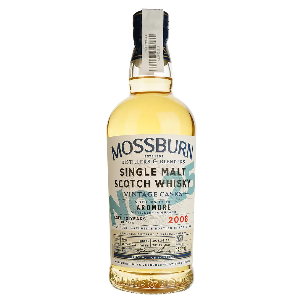 Віскі Mossburn Vintage Casks No 25 Ardmore 10 років, 46%, 0,7 л - фото 2
