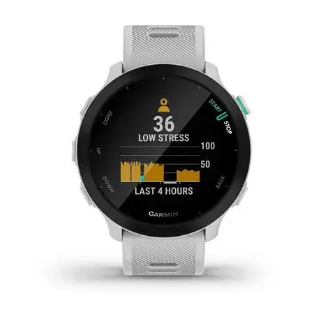 Спортивний годинник Garmin Forerunner 55 White (010-02562-11) - фото 5