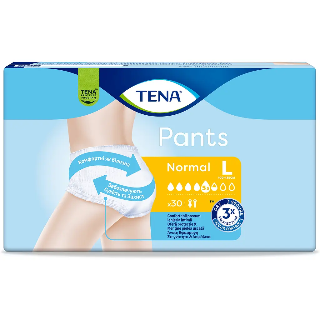 Труси-підгузки для дорослих Tena Pants Normal Large 30 шт. - фото 2