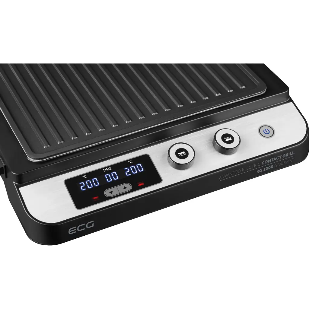 Електрогриль ECG KG 1000 Gourmet [120499] - фото 7