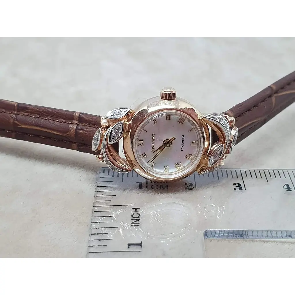 Золотий годинник Golden Time кварцовий. Ч34 - фото 5