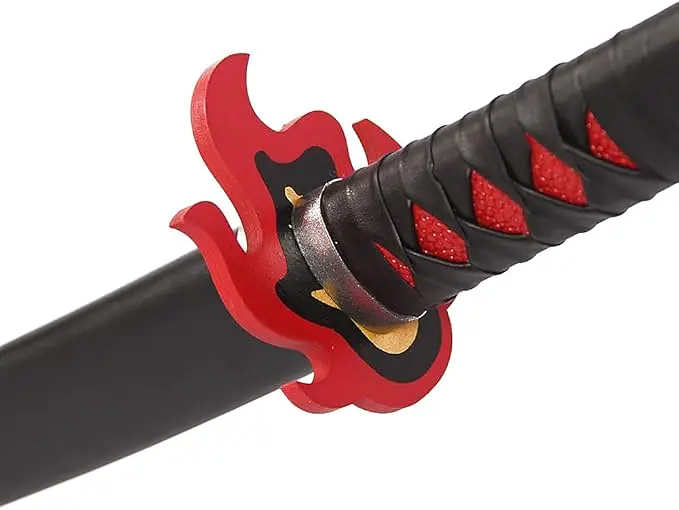 Катана Клинок рассекающий демонов Танджиро Комада Demon Slayer Katana Tanjiro 104 см K DS T - фото 4