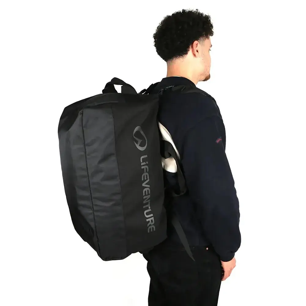 Сумка-рюкзак Lifeventure Expedition Cargo Duffle Bag 50L Черный - фото 3