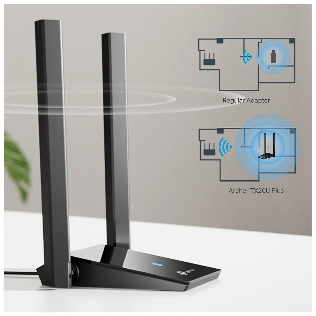 Сетевая карта Wi-Fi TP-Link ARCHER-TX20U-PLUS - фото 5