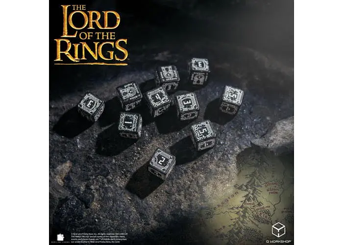 Набір кубиків The Lord of the Rings: Moria 10xD6 Dice Set (LOTR/190166/MOA/B) - фото 5