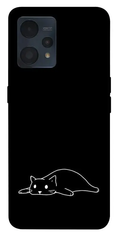 TPU чохол Demsky Lazy cat для Realme 9 4G / 9 Pro+